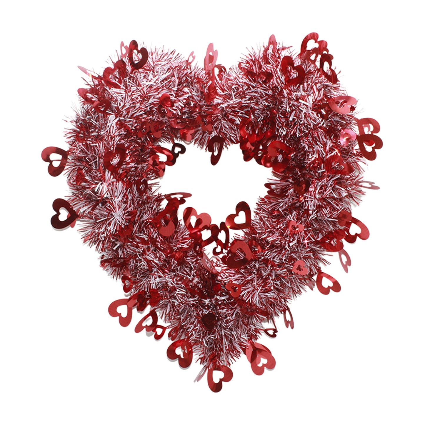 Valentine's Day Decorations Red Garland Valentines Day Garland 1 1.81x1 1.81in Hanging Decor For Wedding Engagement Anniversary Party Supplies Red