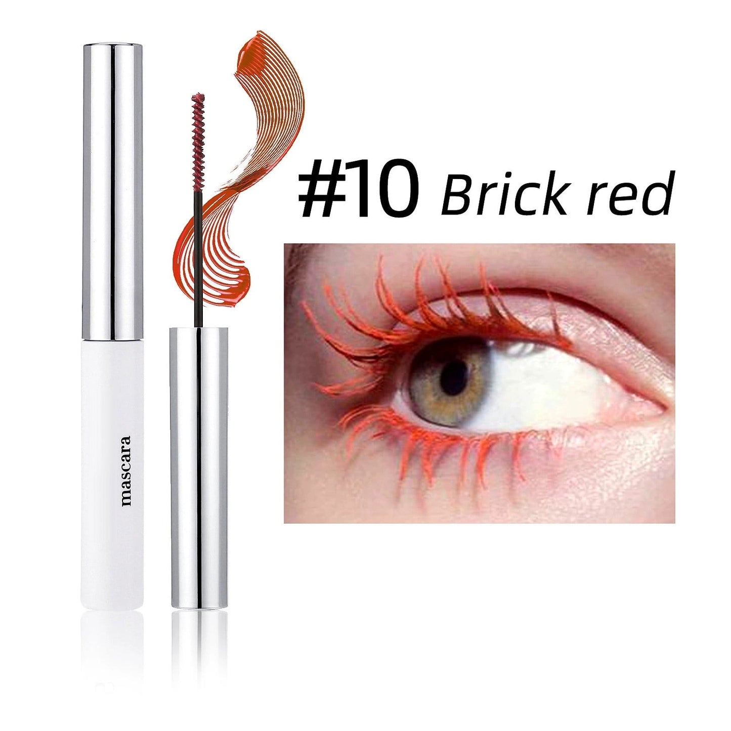 Mascara Volume and Length, Color Mascara No Clumping, No Flaking, Create Unique Looks