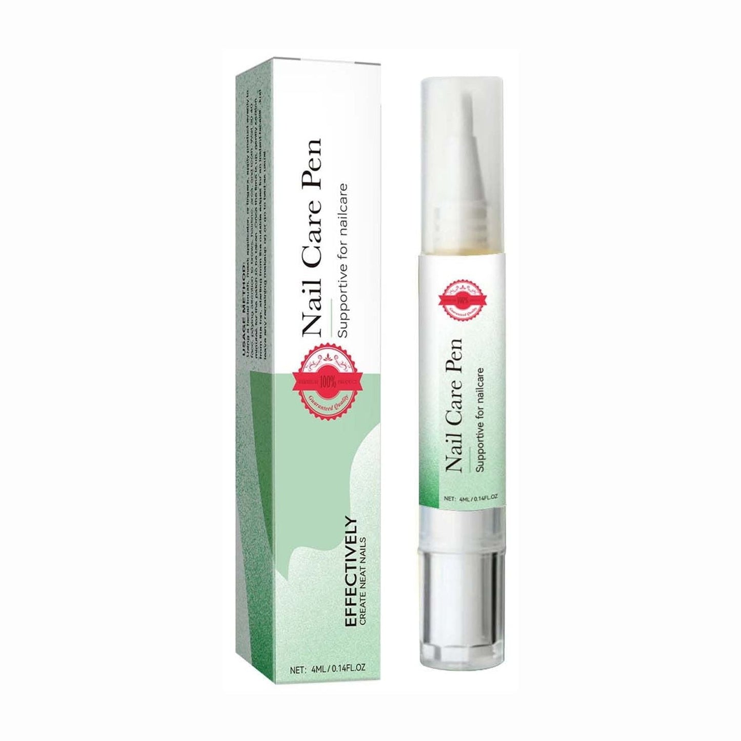 1Pc Nail Nutritional Oil Pen Liquid, Nail Cuticle Oil Pen, Plant-Based Nail Oil with Vitamin E Nail, Damaged Nails Repair Serum for Repairing Cracked & the Dry Cuticle, 4ml