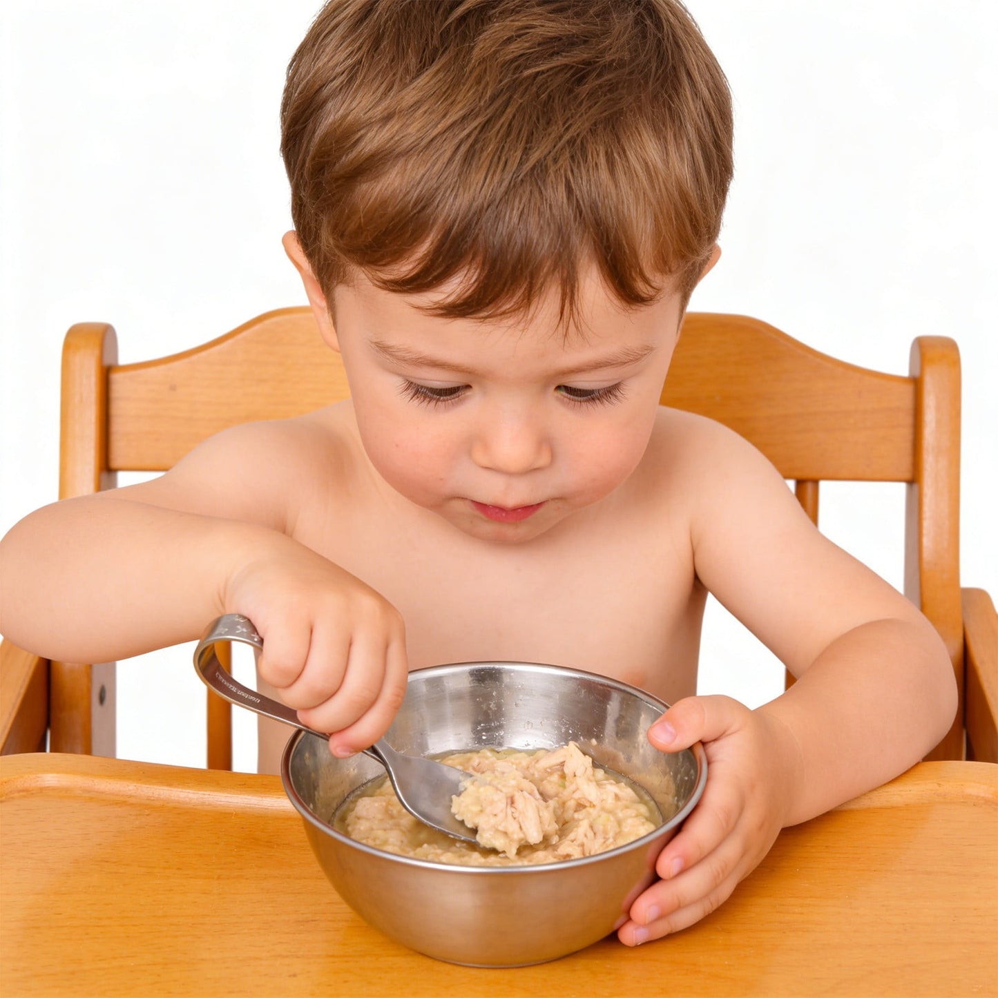 Toddler Utensils Baby Feeding Essentials Baby Utensils, Stainless Steel Toddler Forks And Spoons For 2-Year-Old, Infant Self-Feeding Training Cutlery For Meal Time