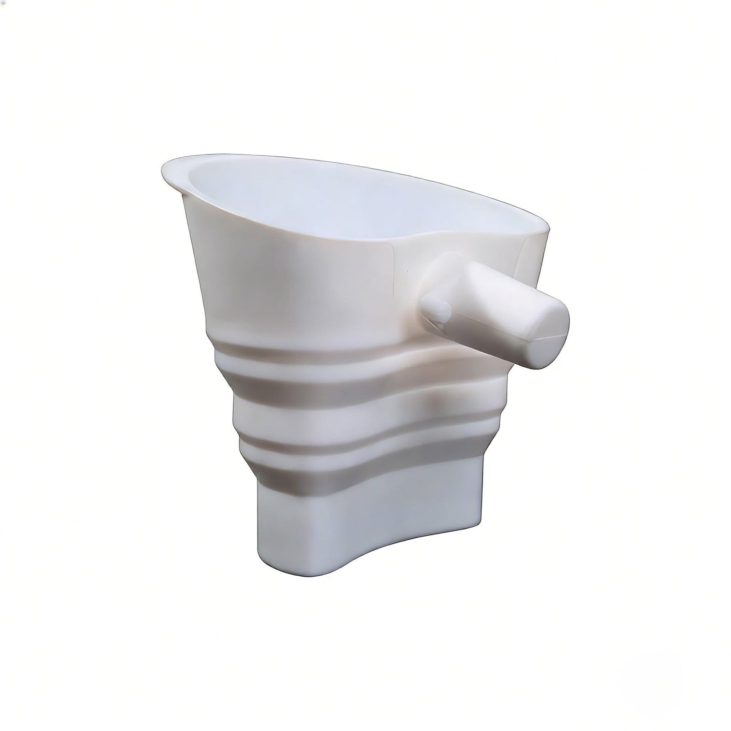 Collapsible Funnel & Kitchen Funnel, Silicone Flour Funnel for Mixer, Foldable and Tiltable for Easy Pouring, Heat Resistant, Dishwasher Safe, Great for Baking, Small & Compact
