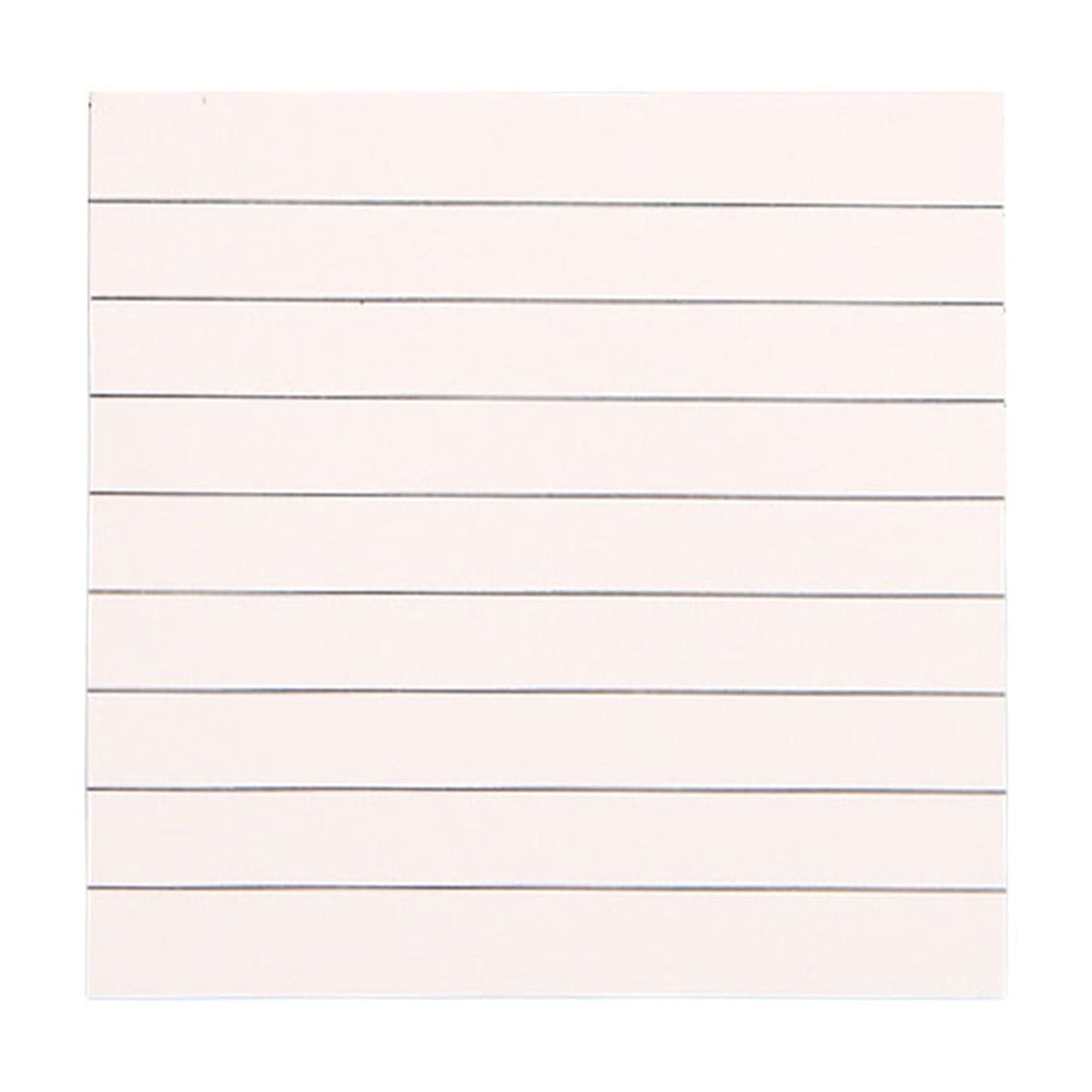 Lined Post Notes,Self-Stick Note Pads,80pcs Office Stationery Stickys Notes Colorful Studented Small Stickys Notebook Can Be Torns Creatives Cute Stickys Notes(White B 80Sheets/Pad 3*3in)