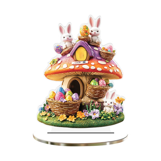 Easter Decorations Easter Visual 2D Table Decoration For Home Living Room And Bedroom Festival Tabletop Ornaments