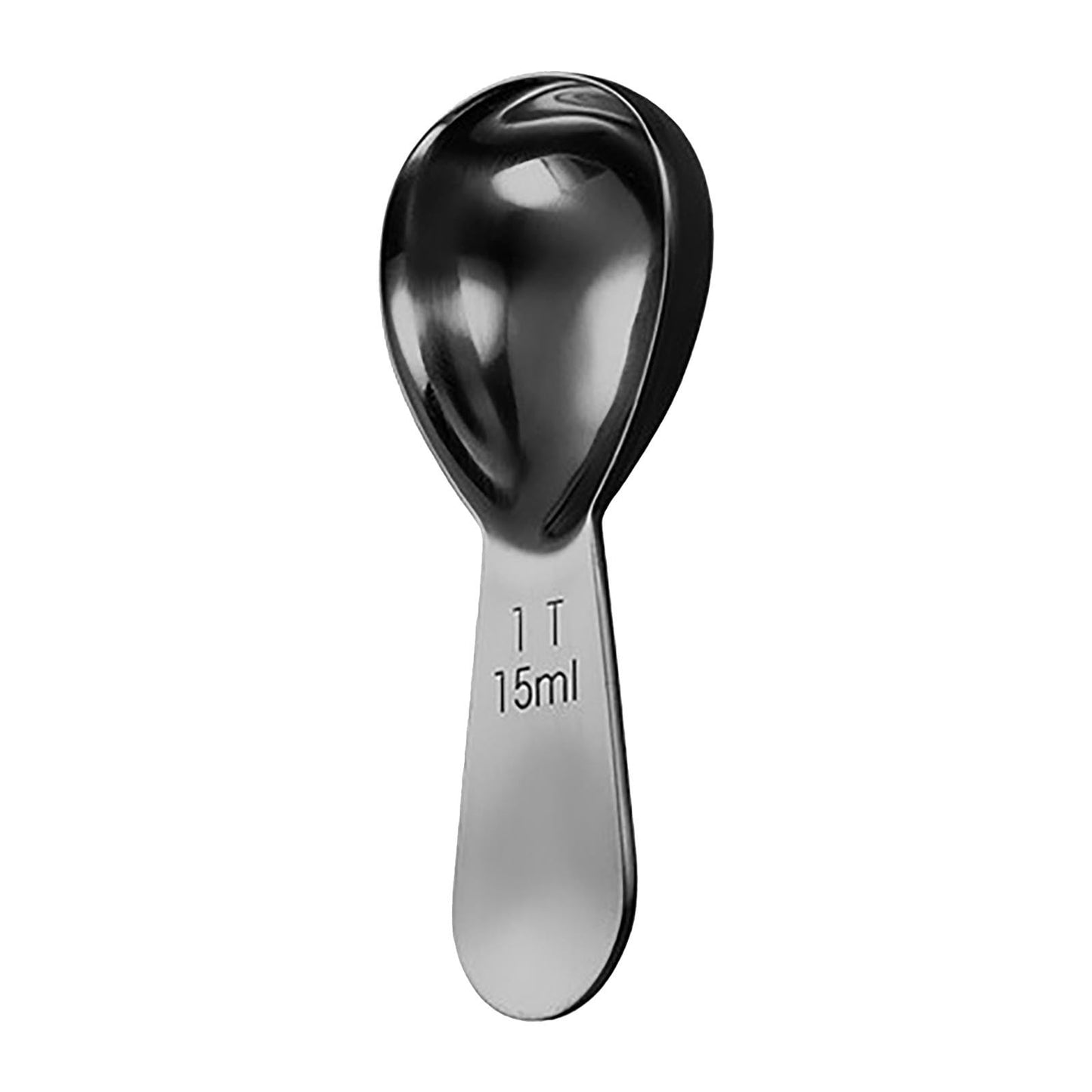 Coffee Scoop,Sugar Scoop,1 Tablespoon Scoop,Coffee Scoop for Ground Coffee,Tablespoon Measuring Spoon,Small 18/8 Stainless Steel Exact Measuring Spoon(Gray 1T 15ml 3.8in)