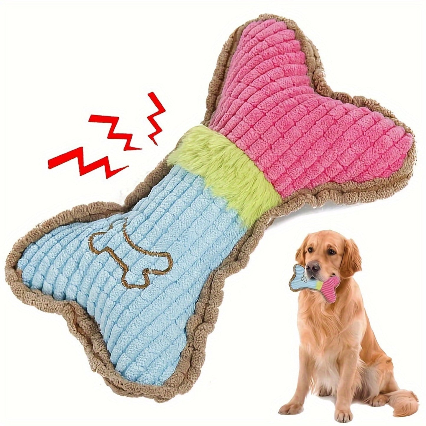 Indestructible Dog Toy Dog Toys For Aggressive Chewers Indestructible Dog Toys, Chewable Bones For Cats Dogs Self-Entertainment Boredom Relief