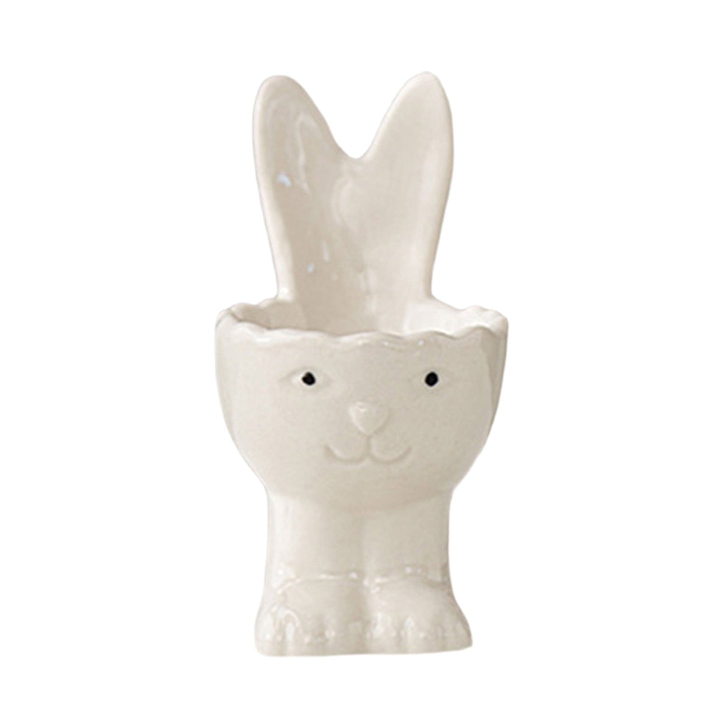 Easter Decor Easter Ceramic Bunny Egg Holders Cup Home Decoration