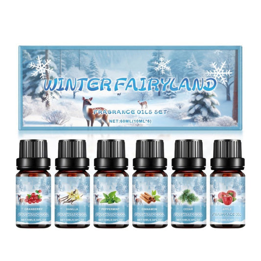 Essential Oils for Laundry,Laundry Fragrance Oils Set,6 pcs Clean Essential Oils for Home, Use with Wool Dryer Balls or Oil Diffuser, Fresh Linen, Mint(A 6pcs/Set 10ml/0.34fl.oz/pc)