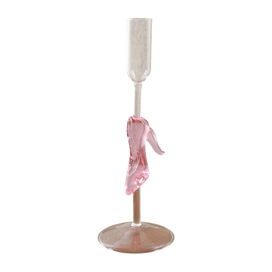 Valentine's Day Decorations Roses Bouquet High Foot Heart-shaped Candlestick Home Decoration Ornaments Wedding Supplies Romantic Candlelight Dinner Colorful Candlestick Props