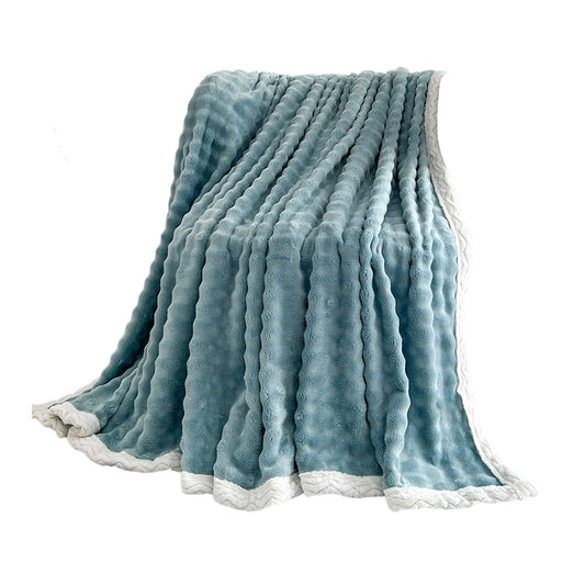 Soft Fleece Blanket Warm And Soft Layer Double-sided All-season Solid Color Blanket,Bedding, Perfect for Winter Warmth Gifts