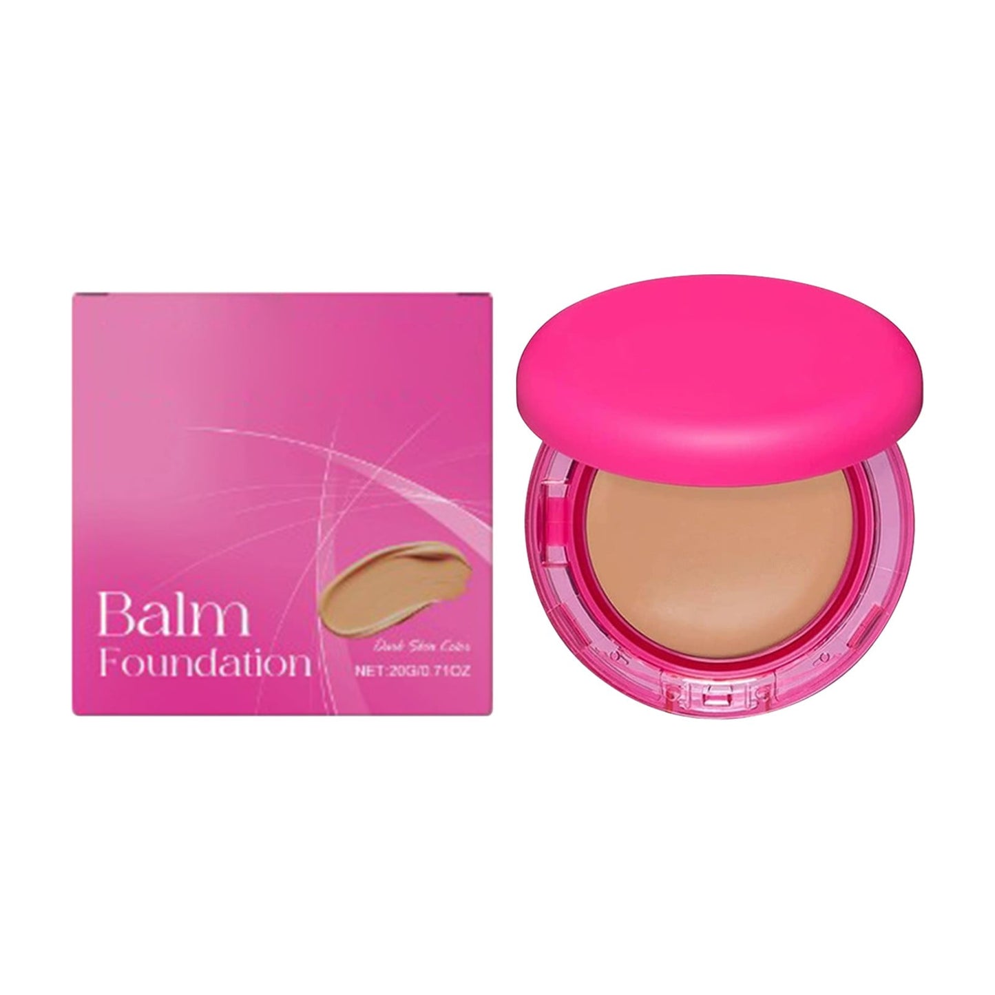 Peptide Bounce Balm Foundation, Peptide Bounce Foundation ¨C Hydrating, Age-Defying Makeup for Mature Skin, Natural, Medium Buildable Coverage, Blur Fine Lines, Smooths Texture