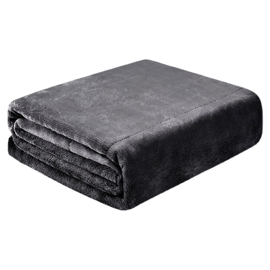 Heated Blanket Throw,Rechargeable Heated Blanket,Wearable Electric Throw Blanket,Heating Blanket Soft USB Blanket Can Be Washable For Home Travel Office(Dark Gray 55*30in/140*80cm)
