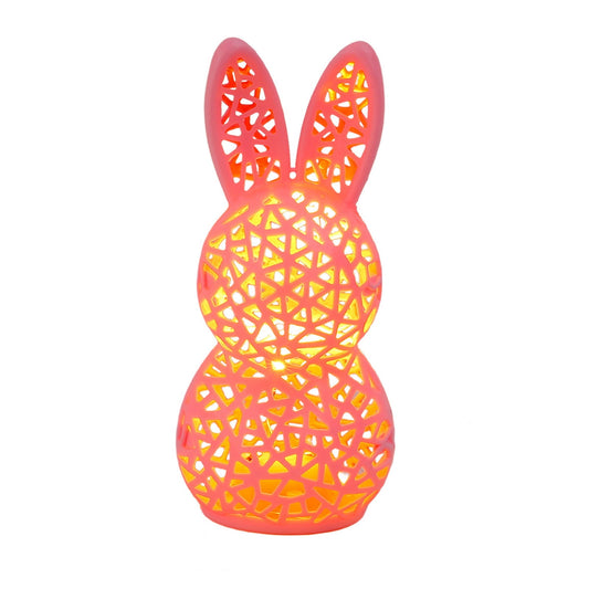 Easter Decor Easter Hollow Rabbits Lamp Festive Bunny Party Decoration