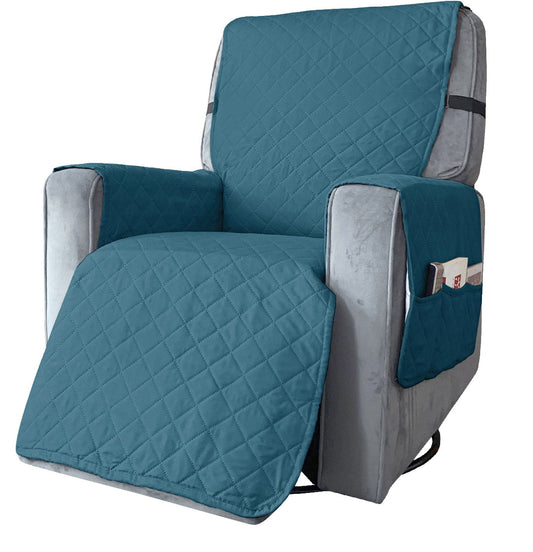 Pet Sofa Cushion Sofa Cushion,Chair Covers,Recliner Chair Covers,Waterproof Recliner Chair Cover,Recliner Cover,Non Slip Covers for Recliner Chair(Dark Blue L 28in)