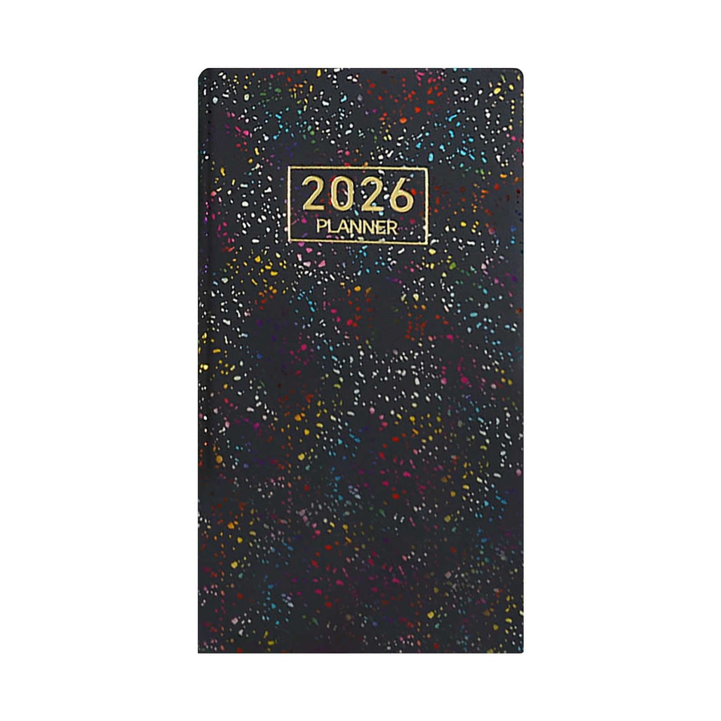 2026 Mini Pocket Planner Calendar, A6 Small Journal Notebook, Weekly and Monthly Small Planner, Jan.2026 - Dec.2026, Mini Daily Planner/Agenda/Calendar Organizer with 12 Monthly Tabs, 3.78"x6.81"