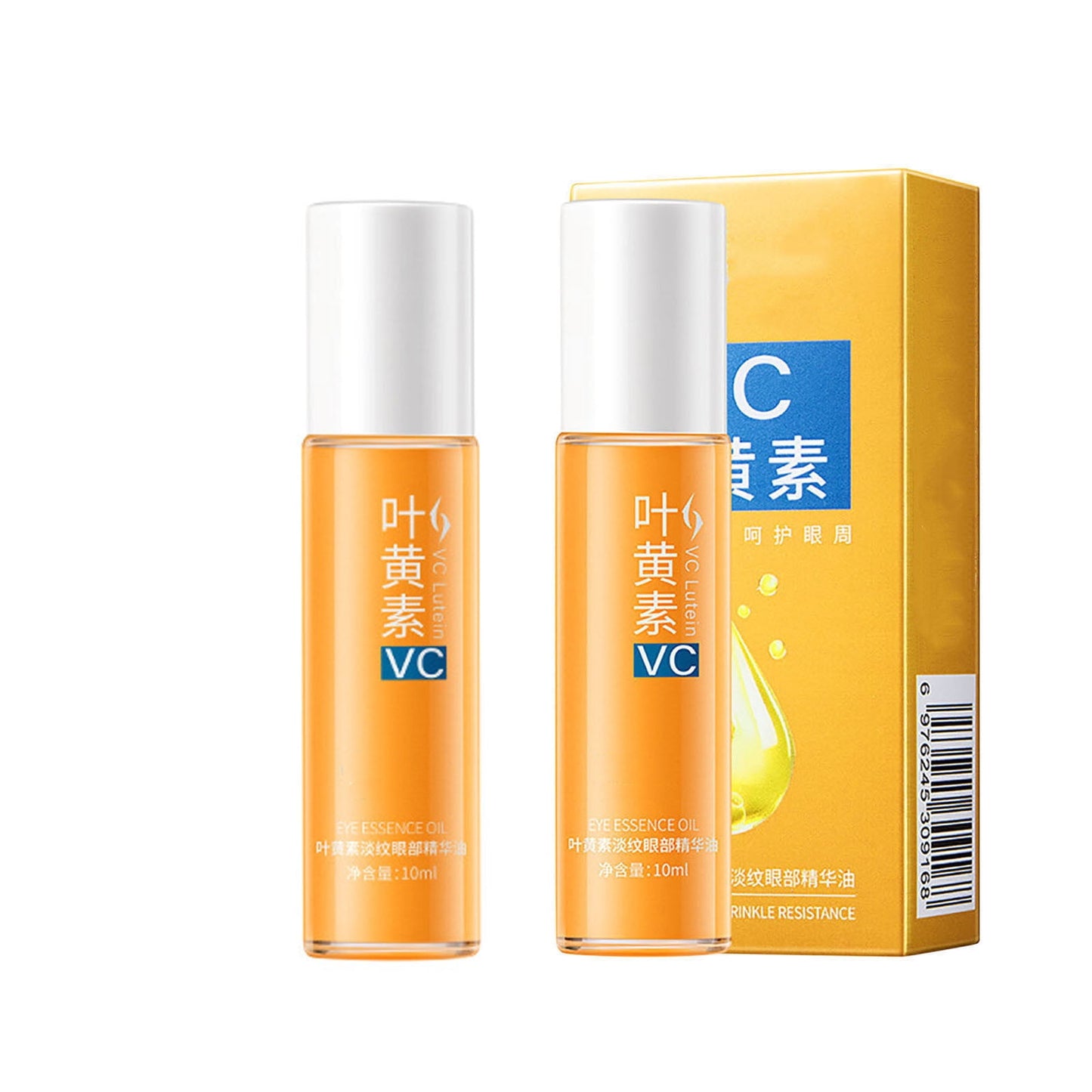 Eye Serum, VC Anti-Wrinkle Eye Serum Oil, Brightens the Skin Around the Eyes, Reduces Dark Circles, Reduces Eye Wrinkles, Tightens the Skin Around the Eyes 10ml