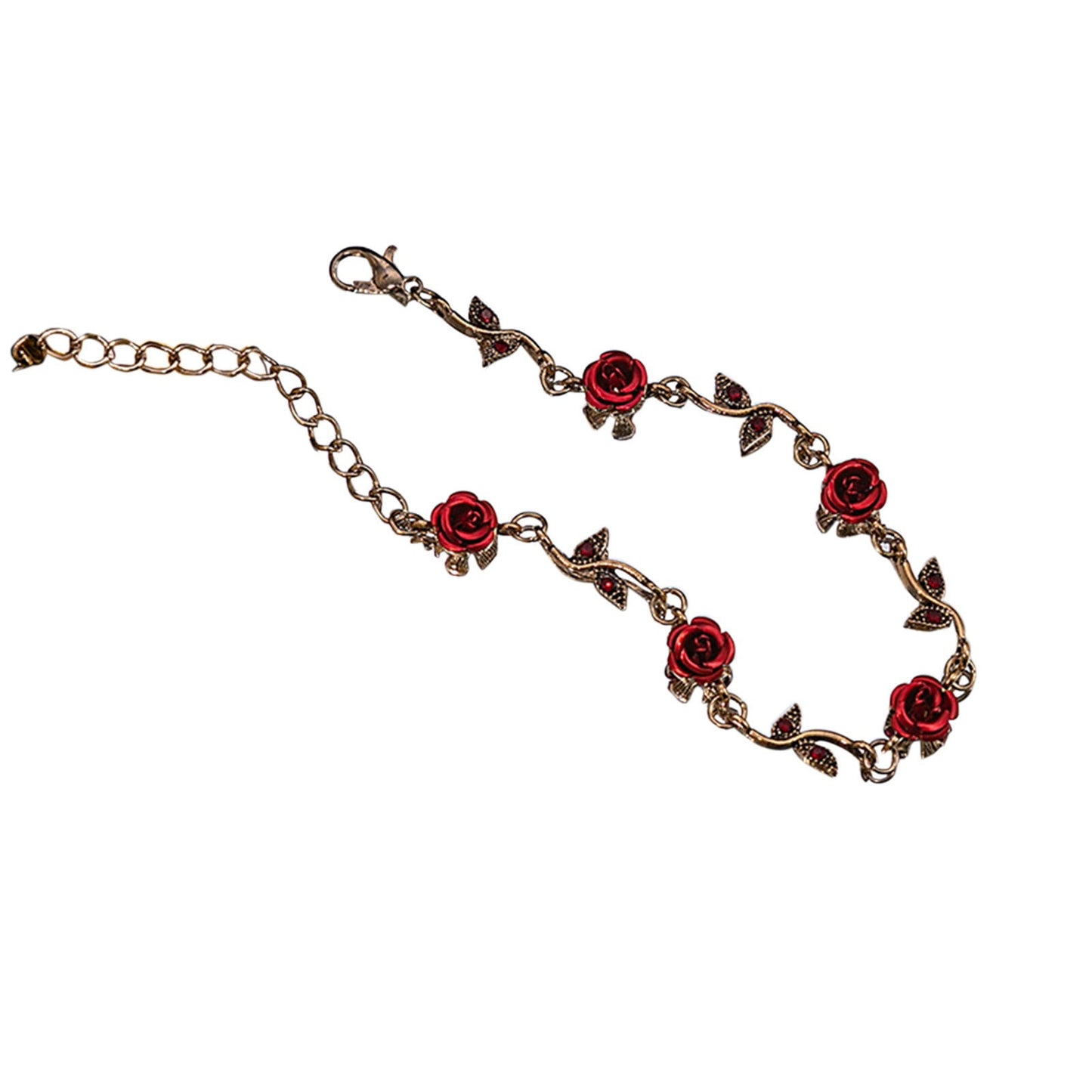 Valentines Day Floral Centerpieces for Tables Delicate Collarbone NecklaceBracelet And Earrings Jewelry Sweet Lights Luxuries Gift