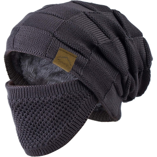 Balaclava Face Mask Men Balaclava Women Gifts for Men, Windproof Fleece Lined Thermal Ski Mask For Winter Cycling Ice Fishing, Unisex Outdoor Sports Headgear