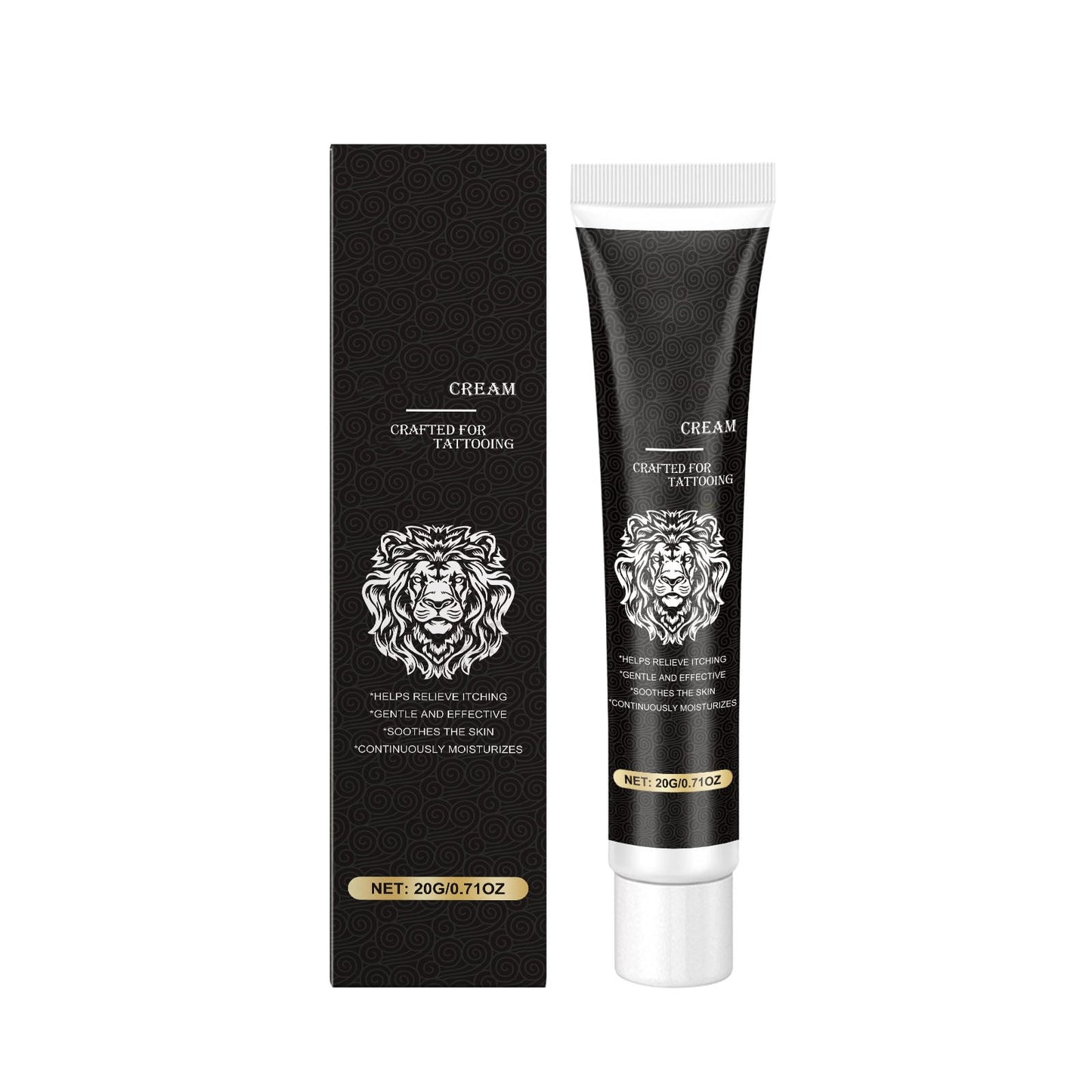 Num&bing Cream for Tat&toos,Soothing Cream,Quickly Soothes And Reduces Discomfort Nourishing Care Cream,Moisturizes And Soothes Dry Skin Lock In Water(1pc 20g/0.71oz)from Biweutydys