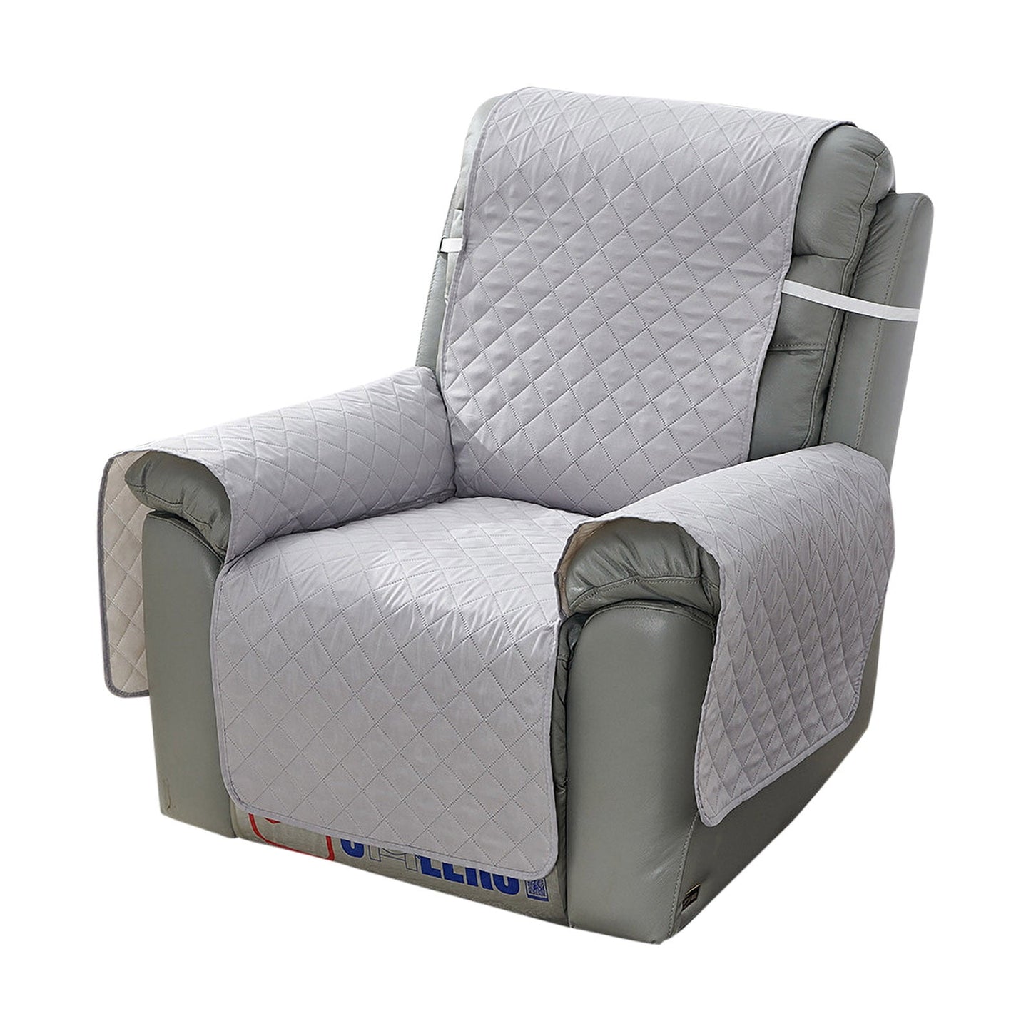 Chair Covers,Recliner Chair Covers,Waterproof Recliner Chair Cover,Recliner Cover,Non Slip Covers for Recliner Chair,Pet Sofa Cushion Sofa Cushion(Gray 20in)