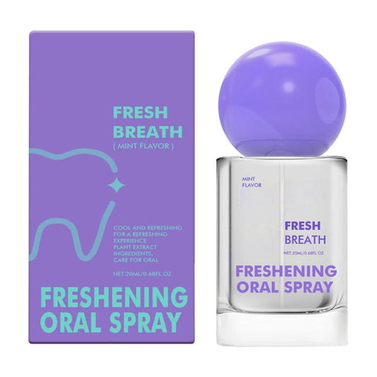 Breath Spray,Fresh Oral Spray,Fresh Mouth Spray,Quickly Refreshes,Portable And Convenient To Reduce Bad Breath,Oral Spray for Long-Lasting Freshness(1pc 20ml/0.68fl.oz)from Biweutydys