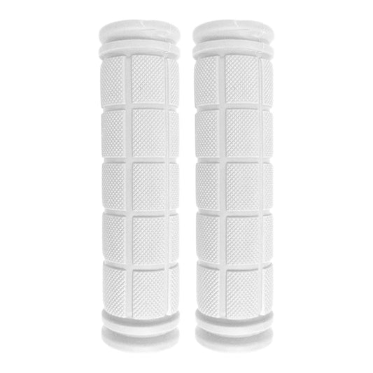Tricycle Handlebar Grips,1 Pair Bike Handlebar Grips,Non-Slip Comfortable Rubber Mushroom Bicycle Grips,Perfect for Scooter Cruiser Tricycle Wheel Chair Mountain Road(White 2pcs 5in)