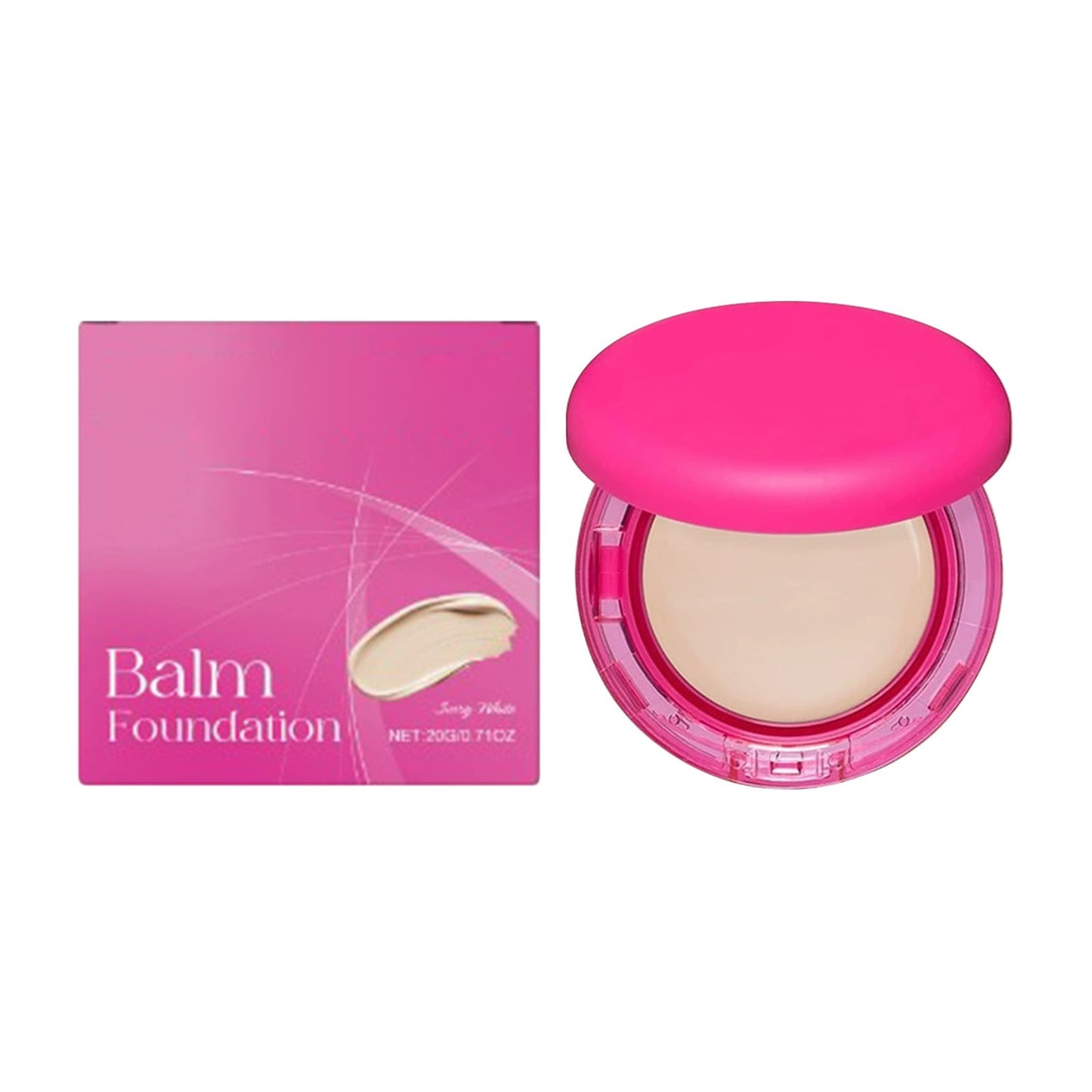 Peptide Bounce Balm Foundation, Peptide Bounce Foundation ¨C Hydrating, Age-Defying Makeup for Mature Skin, Natural, Medium Buildable Coverage, Blur Fine Lines, Smooths Texture