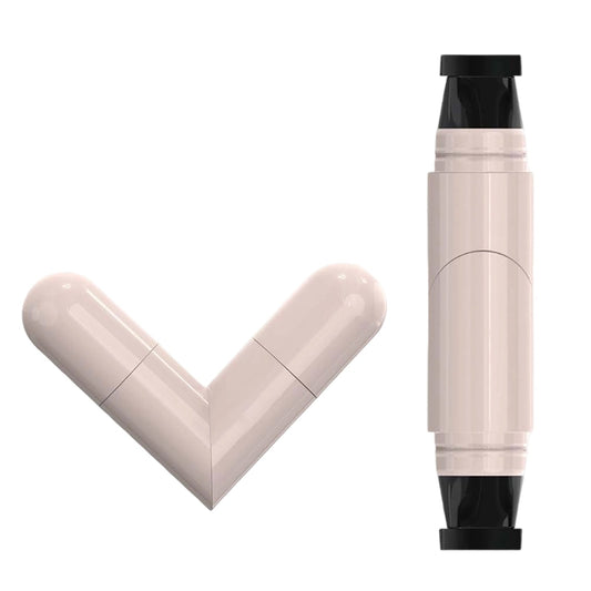 Eyeliner Pen, Dual-Ended Eyeliner, All-in-One Foldable Eyeliner Pen, Waterproof and Smudge-Proof Eyeliner Pen, Beginner-Friendly Eyeliner Pen, Suitable for All Eye Shapes