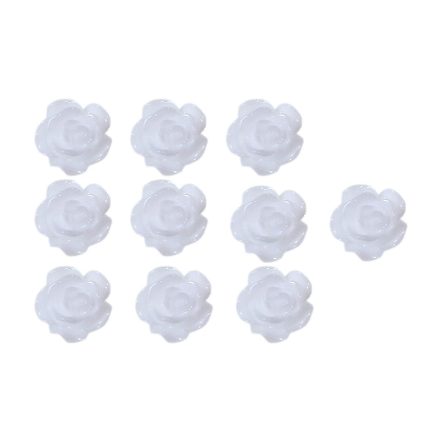 Valentine's Day Decorations Preserved Rose Nail Decoration Flowers Three Dimensional Artificial Flower Nail Patterns Decoratives Hair Clip Earring Phone Case Patterns DIY Decoration Accessories