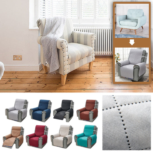 Chair Covers,Recliner Chair Covers,Waterproof Recliner Chair Cover,Recliner Cover,Non Slip Covers for Recliner Chair,Pet Sofa Cushion Sofa Cushion(Navy 20in)