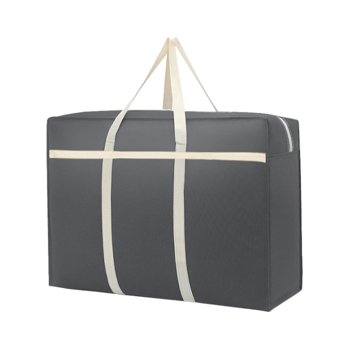 Pillow Travel Bag,Extra Large Storage Bags With Zipper,Foldable Duffle Bag For Travel,Moving Bags,Packing Bags For Moving,Storage Moving Bag Non-woven(Gray 35.43*18.89*11.02in)from ANMUYUM