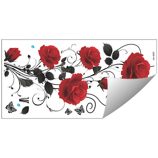 Valentine Decor 2026 Valentines Day Window Decoration Stickers PVC Festival Wall Stickers