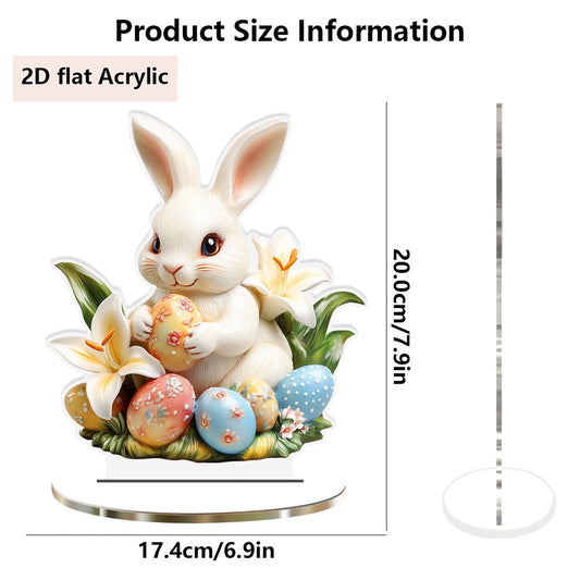 Easter Decorations Easter Visual 2D Table Decoration For Home Living Room And Bedroom Festival Tabletop Ornaments