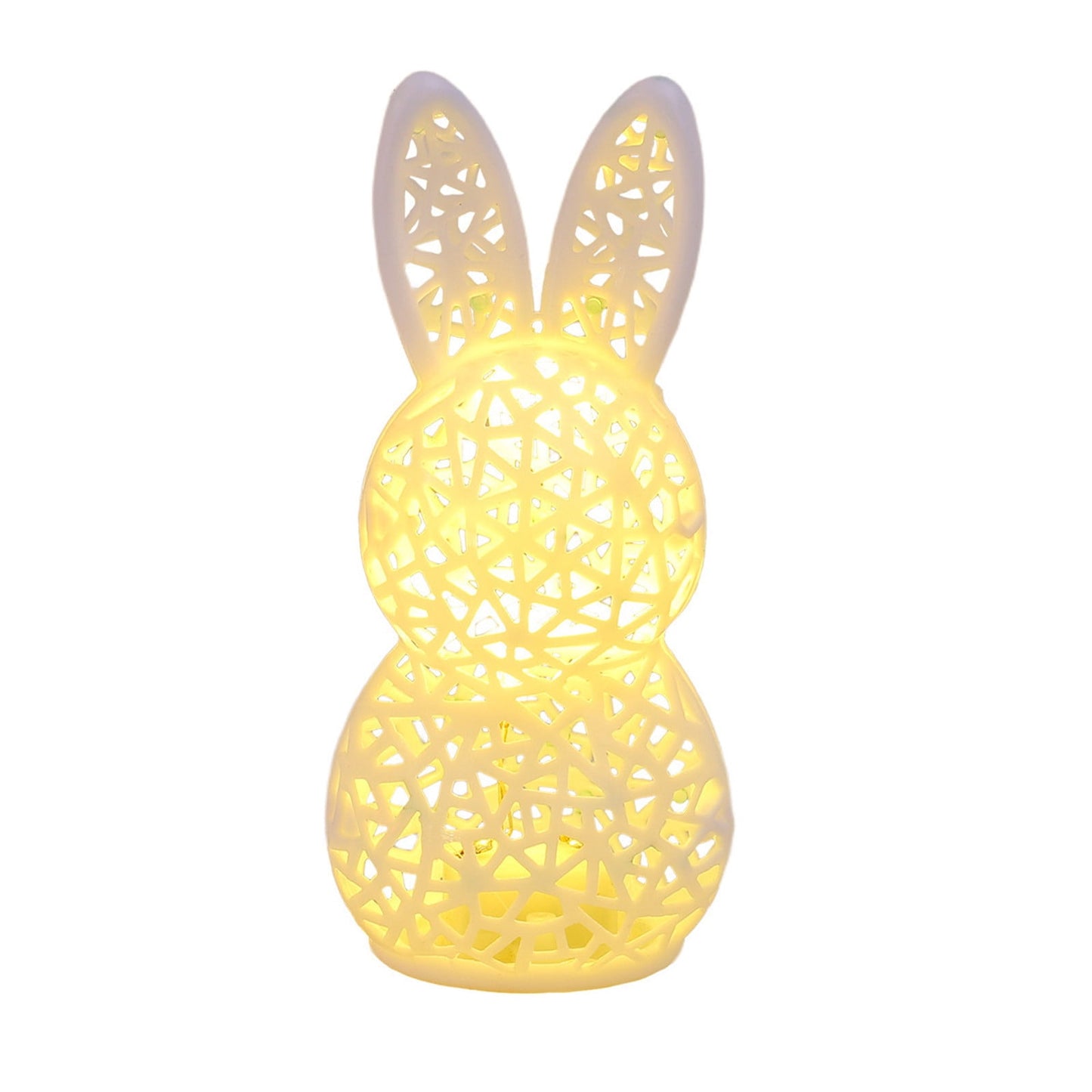 Easter Decor Easter Hollow Rabbits Lamp Festive Bunny Party Decoration