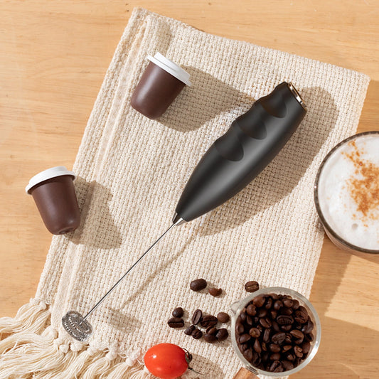 Rechargeable Milk Frother Handheld Milk Frother Rechargeable Rechargeable Frother With Stand, 2-In-1 Coffee Frother & Egg Beater For Home Kitchen Latte Making & Baking