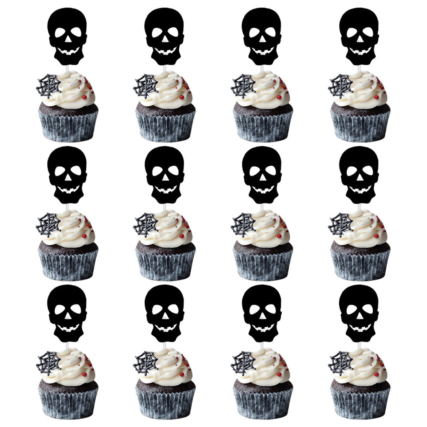 Halloween Cupcake Toppers,Stitch Cupcake ToppersHalloween Cake Decorations Halloween Cake Topper