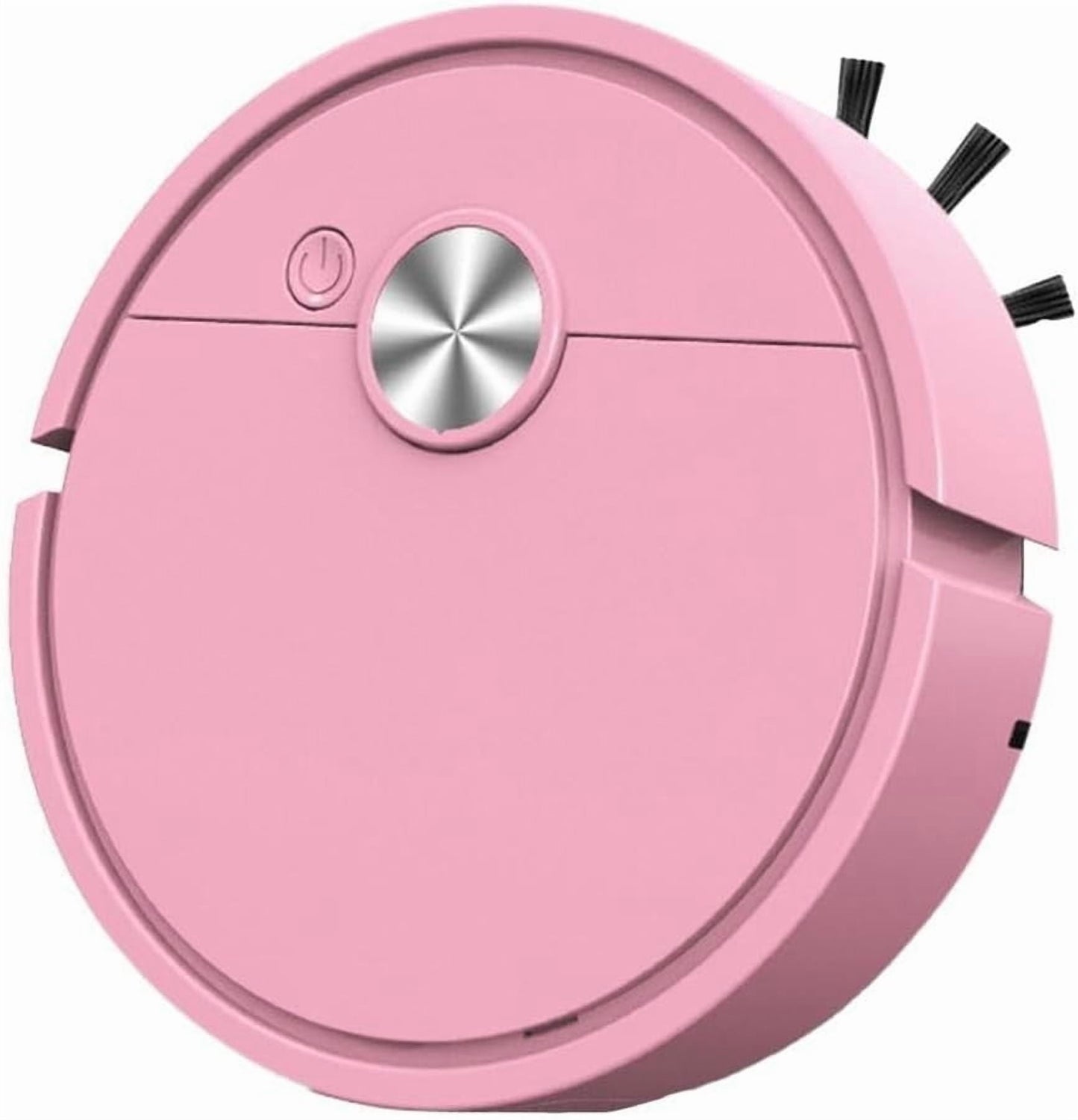 Smart Robot Vacuum Cleaner,6inch,Automatic Floor Cleaner With Sweeping And Mopping Functions 3-In-1,Smart Navigation System,For Hard Floor Carpet Pet Hair Multiple Cleaning Modes Remote.(Pink)