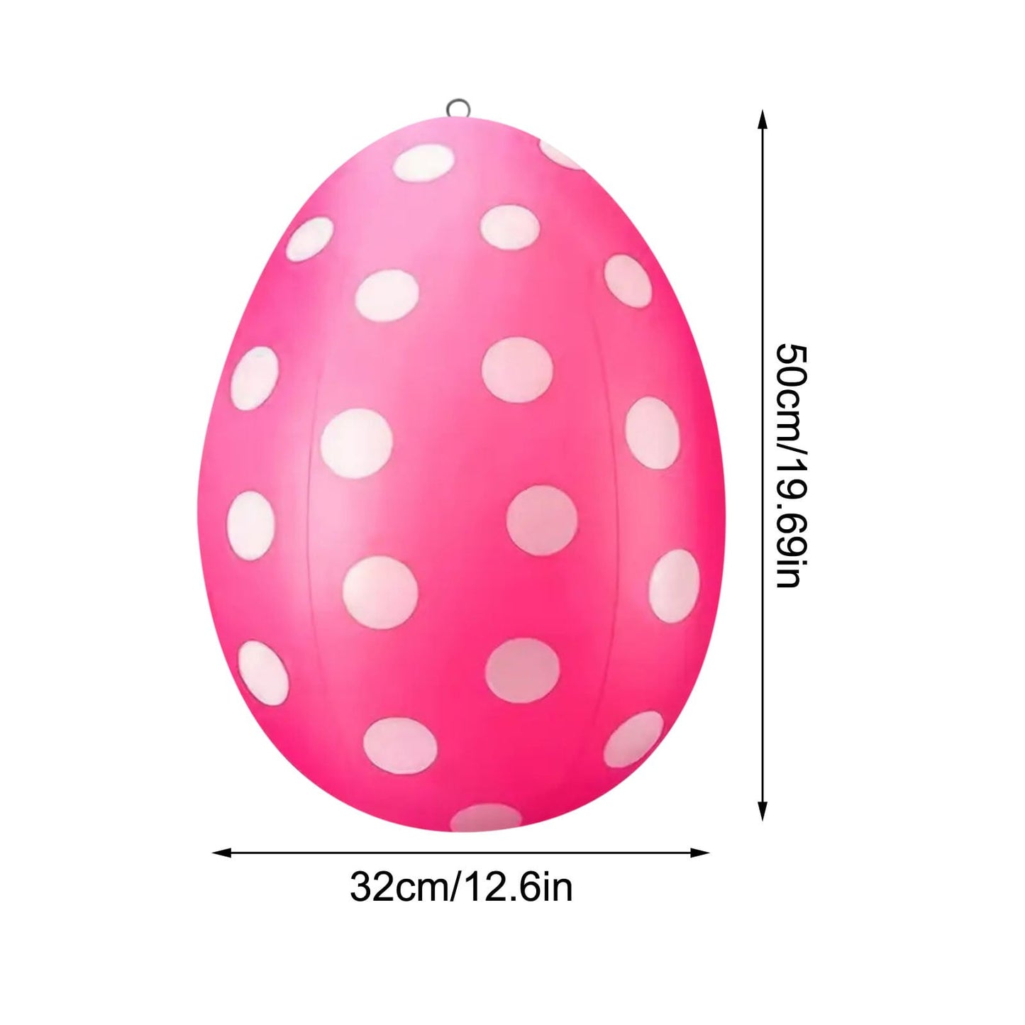 Decorative Eggs 1 X Easter Bunny Decoration Hanging Plastic Easter Hanging Decoration 50cm