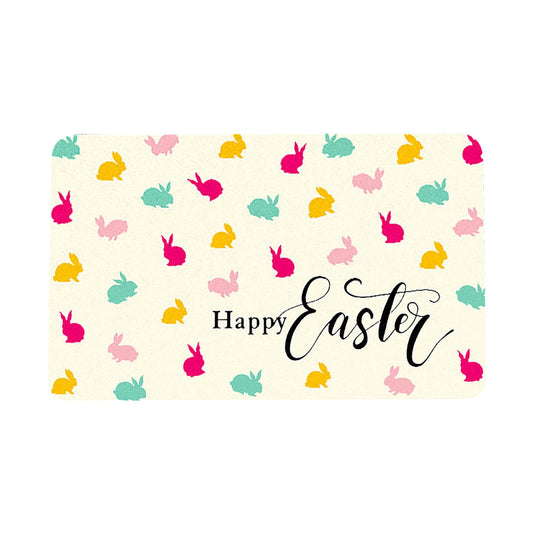 Easter Decor The Carpet Is Decorated With Easter Bunny Eggs From Katon
