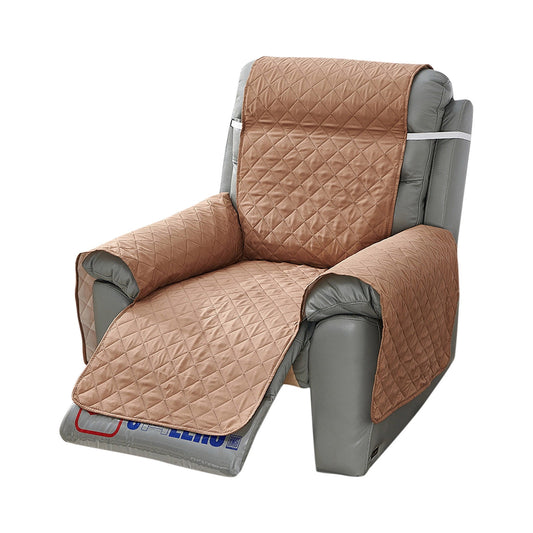 Chair Covers,Recliner Chair Covers,Waterproof Recliner Chair Cover,Recliner Cover,Non Slip Covers for Recliner Chair,Pet Sofa Cushion Sofa Cushion(Khaki 20in)