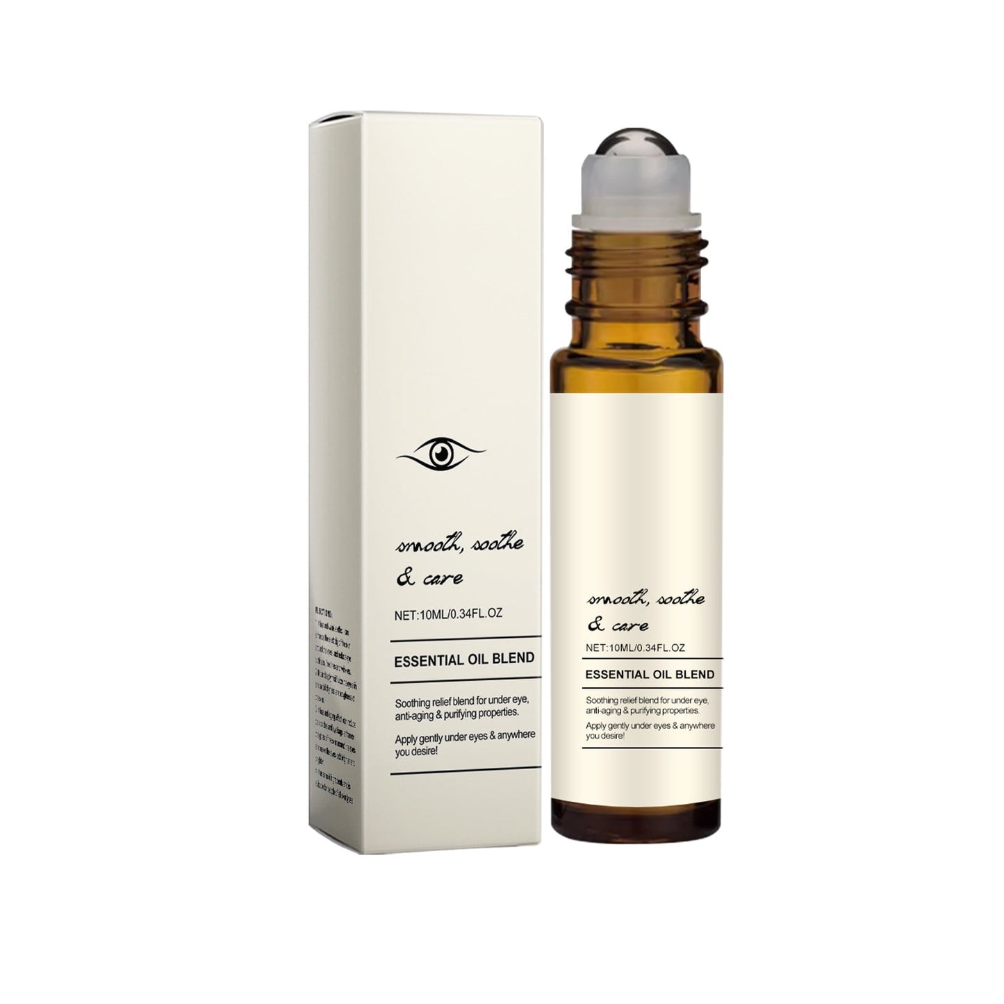 Castor Oil And Frankincense Eye Roller,Castor Oil Eye Roller,Rollerball Castor Oil And Frankincense,Eye Roller For Puffy Eyes,Castor Oil Roller Ball(10ml/0.34fl.oz)Clearance from Biweutydys