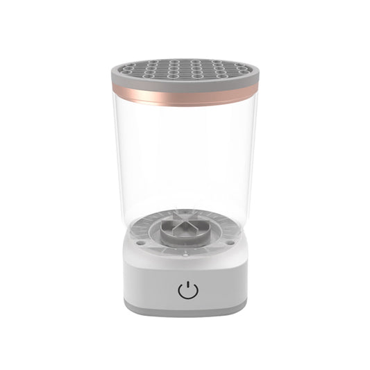 Makeup Brush Cleaner,Brush Cleaner,Electric Makeup Brush Cleaner,Makeup Brush Cleaner Machine,Professional Makeup Brush Cleaning Machine,Fast & Efficient(Clear 6.2x3.5x3.5in)from Biweutydys