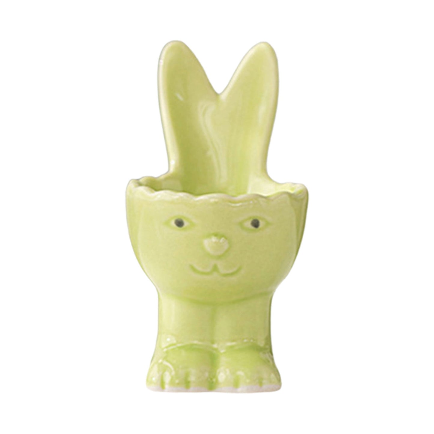 Easter Decor Easter Ceramic Bunny Egg Holders Cup Home Decoration