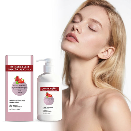 Strawberry Skin Treatment, Strawberry Arm Skin Resurfacing Cream, Ultra Strength Exfoliating Body Lotion, Hydrating Chicken Skin Treatment, Moisturizing Body Moisturizer For Women Men, 3.53oz