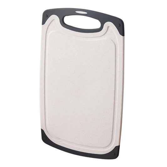 Cutting Boards for Kitchen,Small Cutting Board,Plastic Cutting Boards For Kitchen Dishwasher Safe, Extra Large Cutting Board For Meat With Juice Grooves, Easy Grip Handle(Beige S 10*6in)