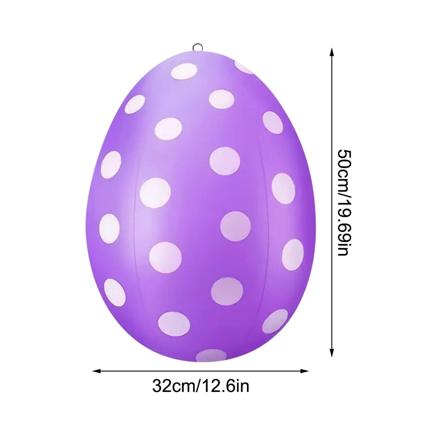 Decorative Eggs 1 X Easter Bunny Decoration Hanging Plastic Easter Hanging Decoration 50cm