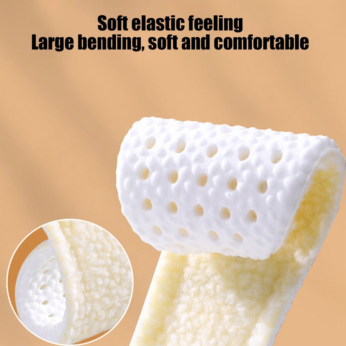 Thermal Wool Insoles with Airflow Vents High Resilience Warm Cushion for Winter Boots Hiking Shoes Cold Weather Protection£¬Kitchen Gadgets, Living Room Furniture