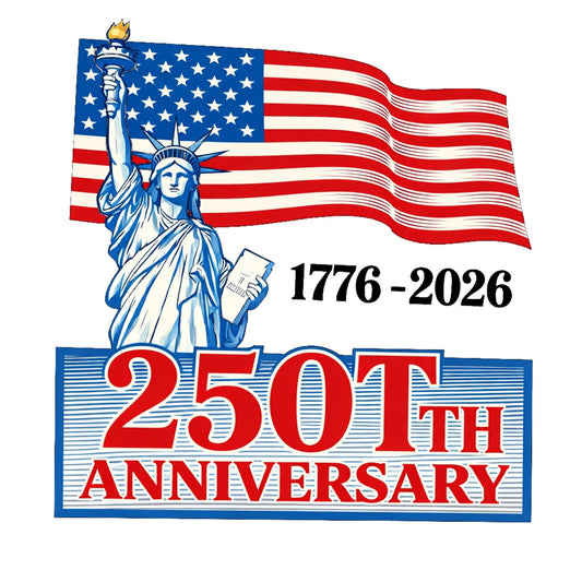250th Anniversary USA America 250 Patriotic Stickers, USA Independence Vinyl Decal for Car Windows Bumpers, Patriotic Vehicle Merchandise