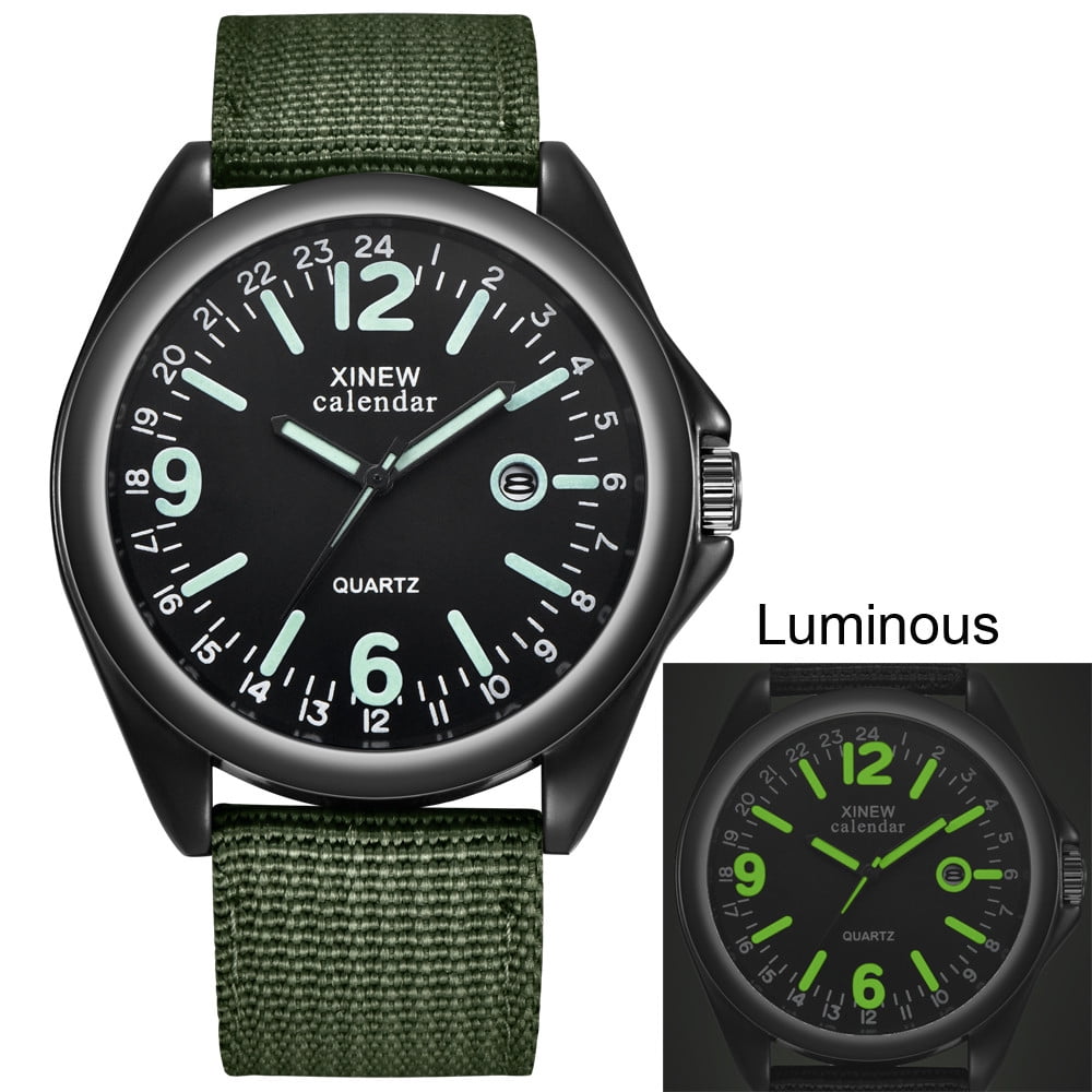 Military Watches for Men,Expedition Watches for Men,Watches for Men,Outdoor Mens Date Stainless Steel Military Sports Analog Quartz Wrist Watch,Unisex Military(C )