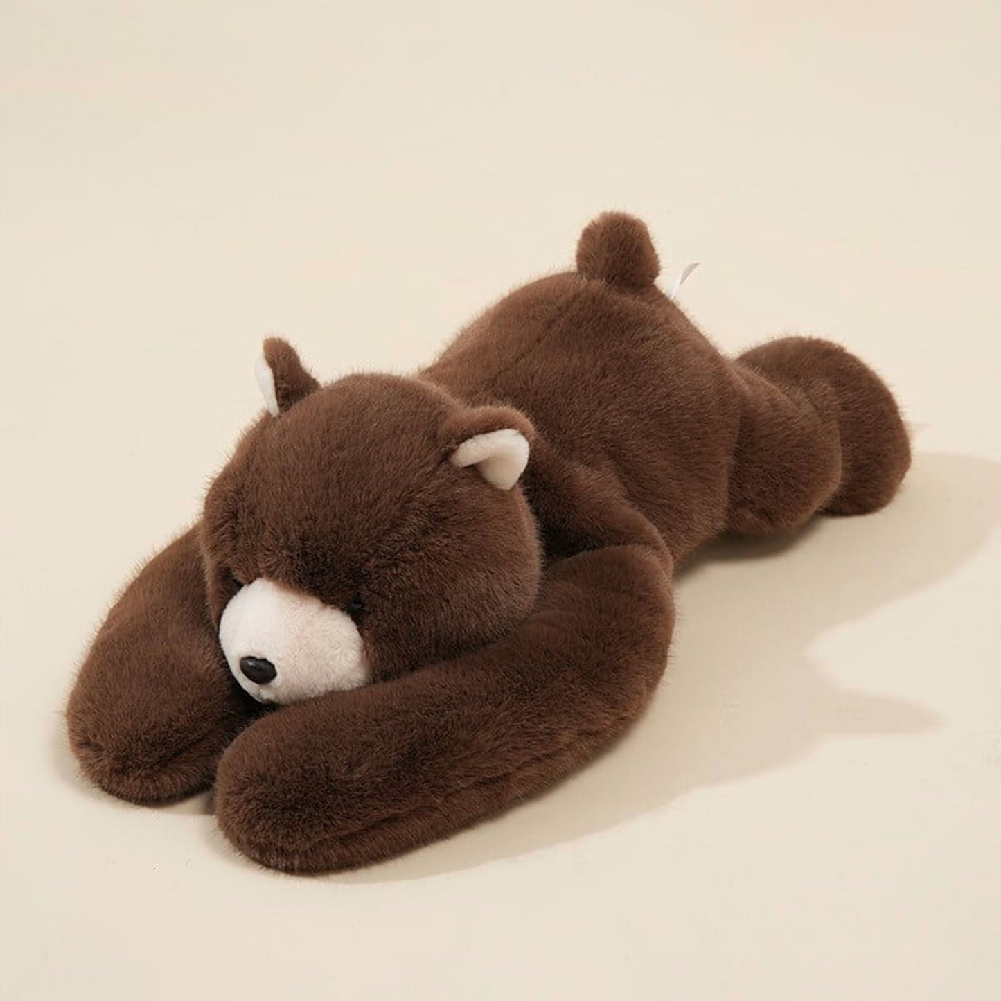 Weighted Stuffed Animals For Adults,Emotional Support Plush,26inch Weighted Animals Bear Stuffed Toys Hugging Pillow For Anxiety Relief Sleep Support For Birthday Gifts Presents.(Bear)