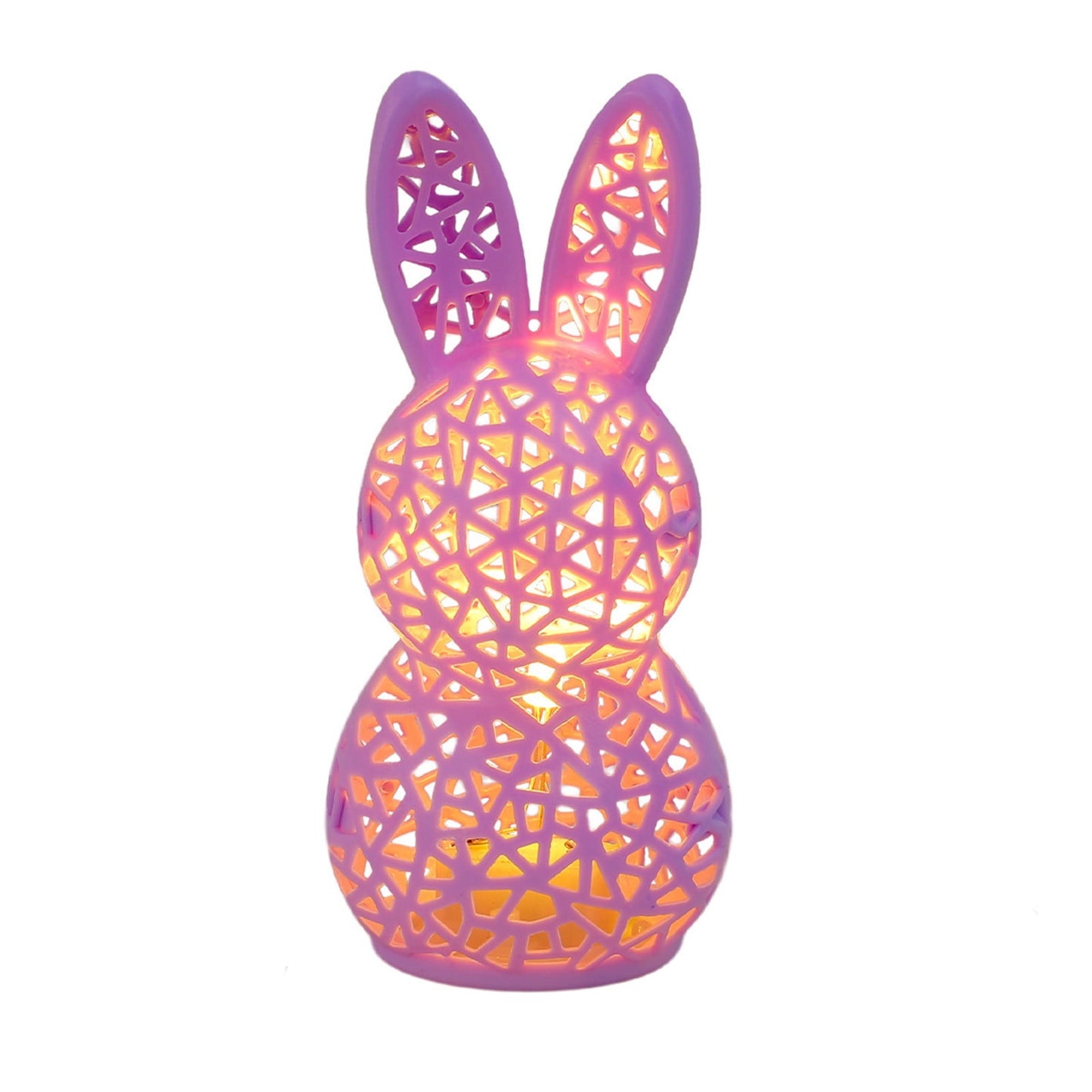 Easter Decor Easter Hollow Rabbits Lamp Festive Bunny Party Decoration